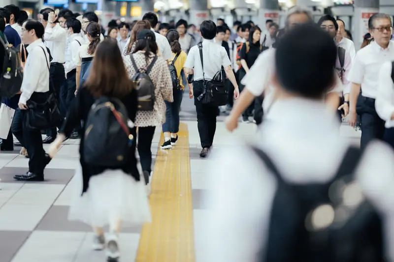 退勤後の行動調査